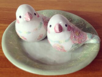 《U様ご予約済み》てのりとり ボタンちゃんの画像