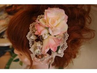 美容師が作る生花のようなリアル造花髪飾り＊愛媛の雑貨屋レアマハロの画像