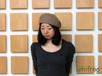 harikijiシリーズ　ベレー　N-Fベージュの画像