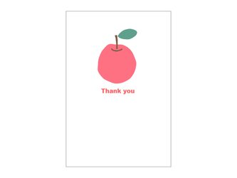 りんごの39card①の画像