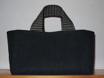 裂き織りバッグ　NO14の画像
