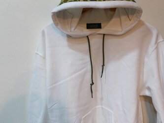 a look on books リメイクスウェットパーカー　カモフラ　M-Lの画像