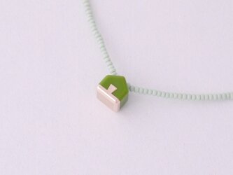 ネックレス　Home　mini　　　Green S11の画像