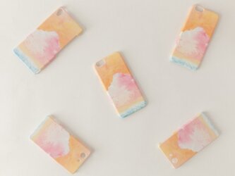 [受注制作] iPhone/Galaxy/Xperia Case「桃色の、雲」の画像