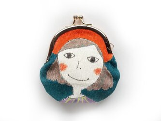 pochette avec fermoir(がまぐち)の画像