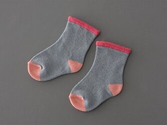 ゴムあとがつかないベビーソックスmarshmallow（マシュマロ）7-9cm / セサミの画像
