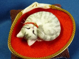 アンモニャイト サバ白猫ちゃん　　中上様オーダー品の画像