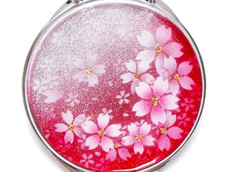 丸ミラー　春桜　コンパクトミラーの画像