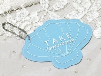 Wedding Place Cards 【SHELL】★ライトブルー★（ご注文は5個～）の画像
