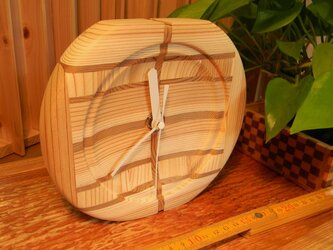木の時計　Yの1の画像