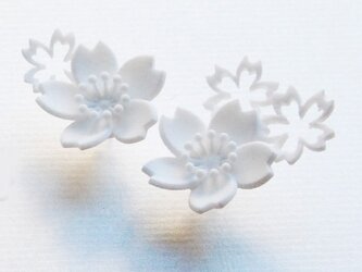 さくら咲くSimple・ピアスの画像