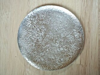 錫製　小皿（丸）の画像