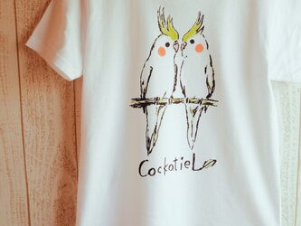 オカメインコのTシャツの画像