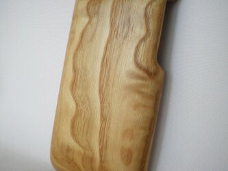 【受注制作】木製iPhoneケース（iPhone 5、SE用）（栗）の画像