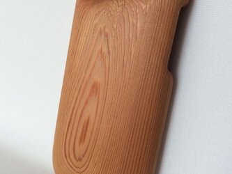 【受注制作】木製iPhoneケース（iPhone 5用）（吉野杉）の画像