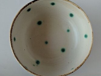 水玉の鉢の画像