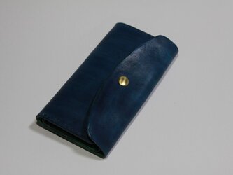 栃木レザー iphone8plus/ XS、11、12 Pro Max 全機種対応ケース (9色) 両開き カード有の画像