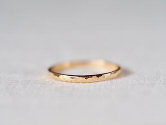 Hammered Square Ringの画像