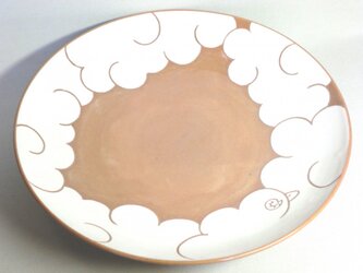 ひつじ雲のお皿の画像