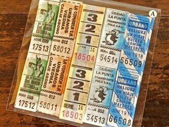50枚 アルゼンチンVintageバスチケット【A】DA-BTA016の画像