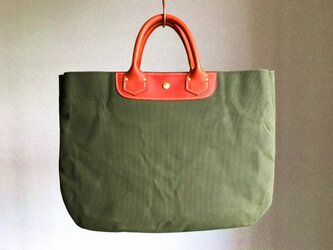 丸底トートバッグ(コンビ）の画像