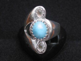 ラリマーのリング