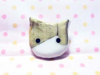 にゃんこのブローチ2の画像