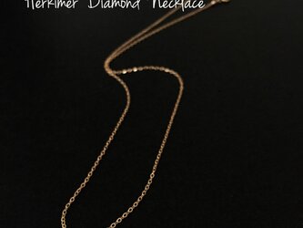 Herkimer Diamond Necklaceの画像