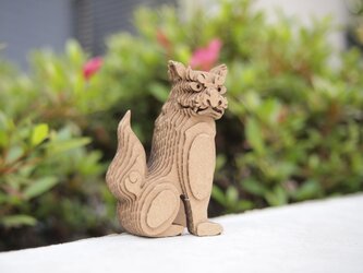 【工作キット】段々獅子-座・吽の画像