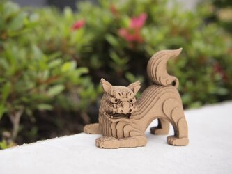 【工作キット】段々獅子-伏・阿の画像