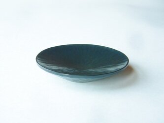 豆皿ａ　(濃青)の画像