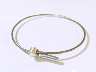 Brake cable blacelet (Crystal)の画像