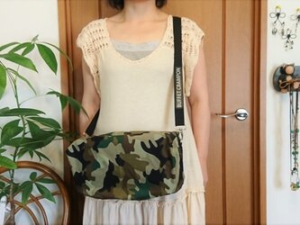 【レインカバー/迷彩/緑】クランポン軽量コンパクトケース用（Buffet Crampon B クラリネット用）の画像