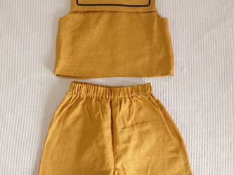 キッズ麻パンツ （90サイズ）の画像