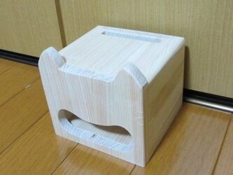 ウッドスピーカー１　ねこの画像
