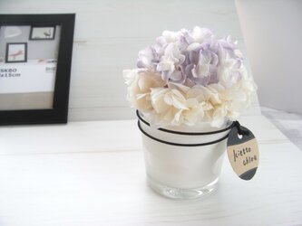 (再販）candle flower-papの画像