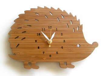 Decoylabの掛け時計　HEDGEHOGの画像