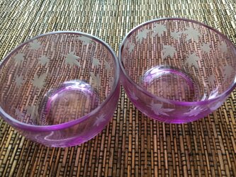 秋思う、、夏の小鉢2客セットの画像