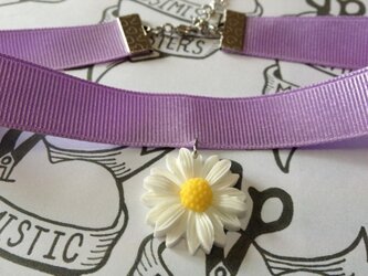 マーガレットチョーカー ライトーパープルの画像