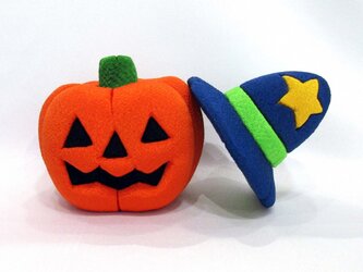 ハロウィン　かぼちゃ（オレンジ）の画像