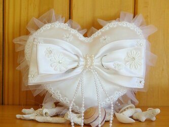 ウエディング　リングピロー　Weddinngの画像