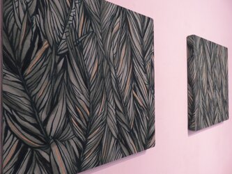 Hawiian Fabric panel  有名ブランドアロハシャツの生地を使ったファブリックパネルの画像