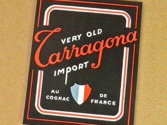 1枚/ Vintage ラベル Vol. 13（Carragona Old French Liquor）DA-LA013の画像