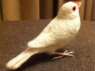 asae*　文鳥グッズ30（羊毛フェルト）の画像