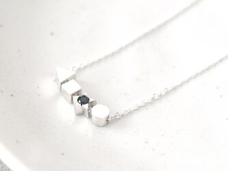Sapphire アソート ネックレス シルバー925の画像