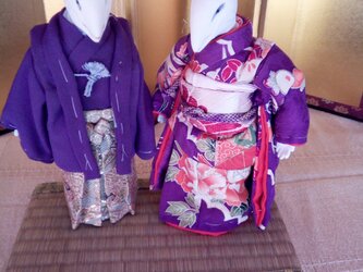 狐のお雛様　の画像