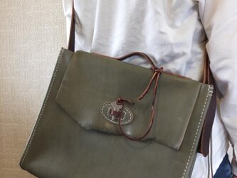 送料無料:ビンテージ鍵クラシカルショルダーバッグの画像