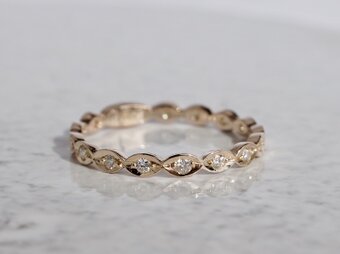 Marquis eternity ring [R061K10]の画像