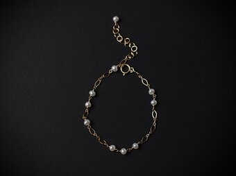 14kgf - 小粒パールブレスレットの画像