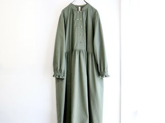 elastic sleeve cook P dress (OL)の画像